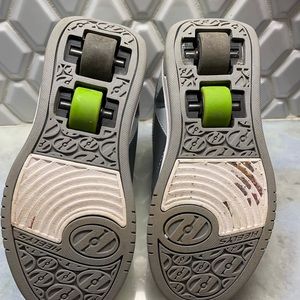 Boys Heelys Gray/Green Size YTH2